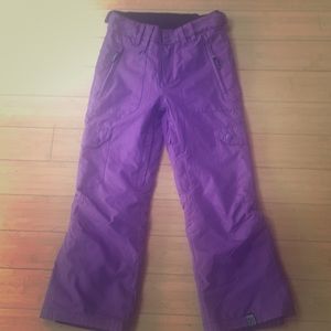 Roxy purple snow pants